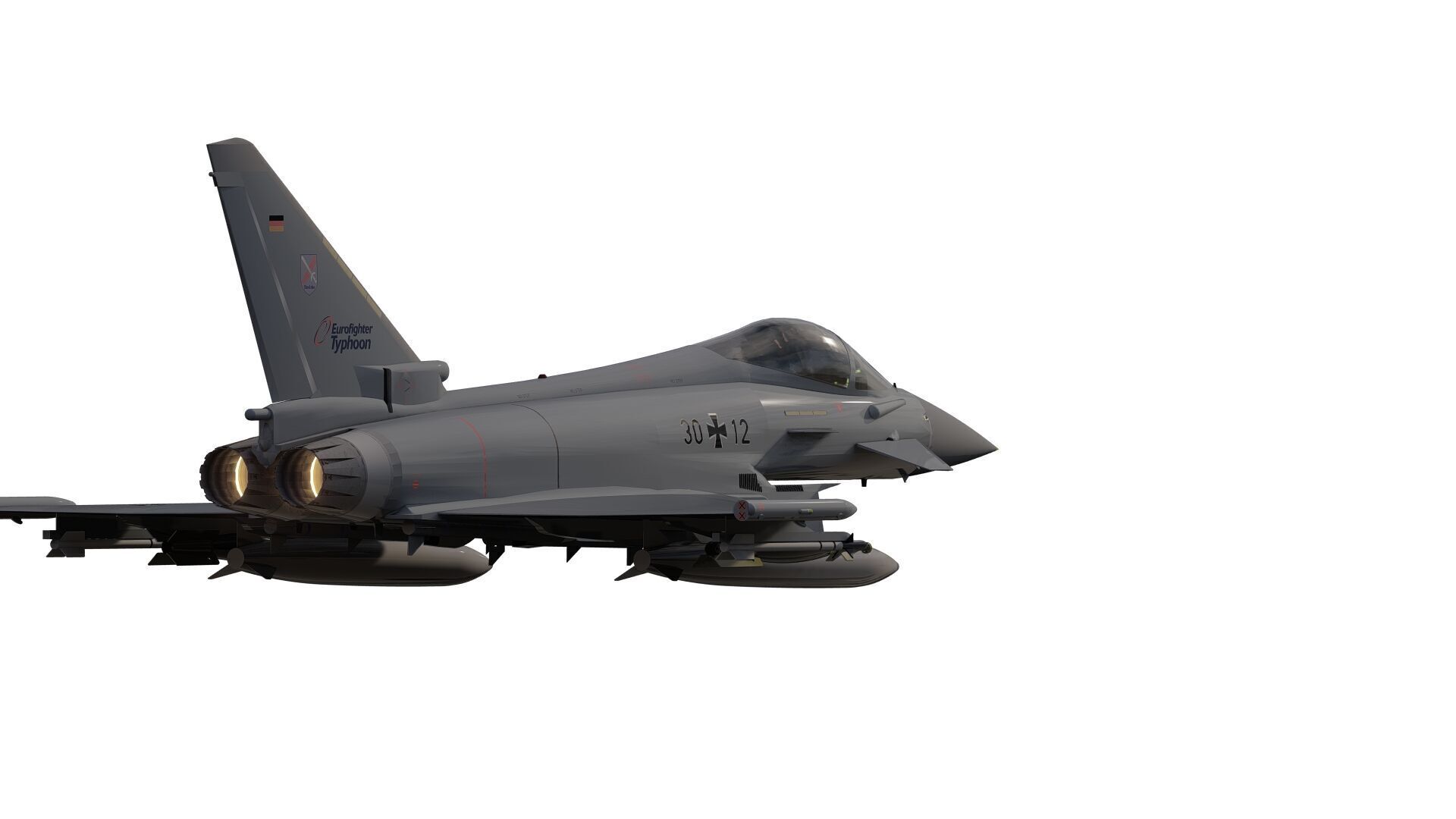 Eurofighter Typhoon 3D model_14
