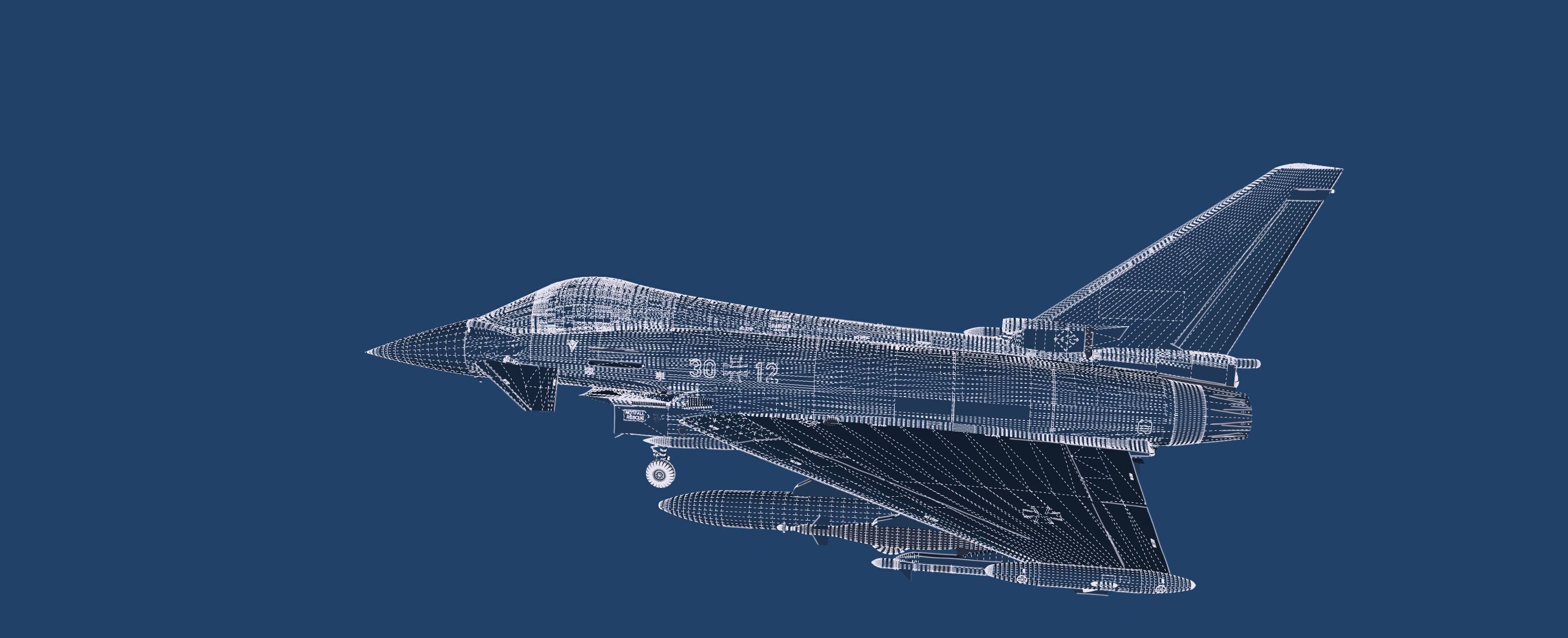 Eurofighter Typhoon 3D model_54