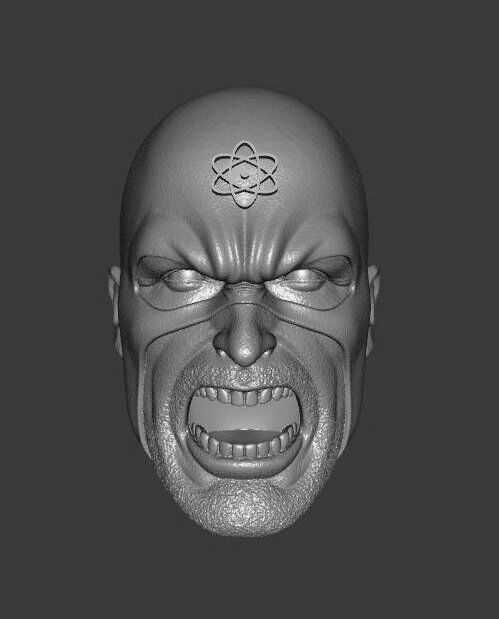 DC THE ATOM EXPRESSIONS 3-PACK 3D print model_7