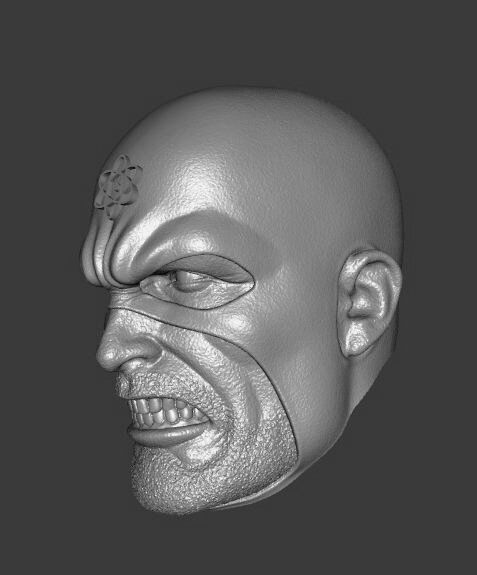 DC THE ATOM EXPRESSIONS 3-PACK 3D print model_6