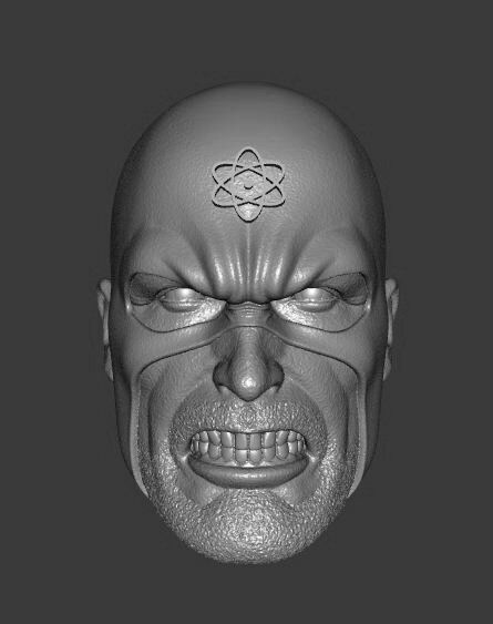 DC THE ATOM EXPRESSIONS 3-PACK 3D print model_4