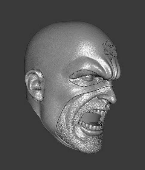 DC THE ATOM EXPRESSIONS 3-PACK 3D print model_8