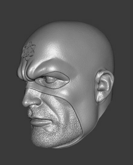 DC THE ATOM EXPRESSIONS 3-PACK 3D print model_3