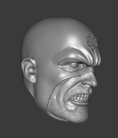 DC THE ATOM EXPRESSIONS 3-PACK 3D print model_5