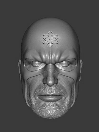 DC THE ATOM EXPRESSIONS 3-PACK 3D print model_1