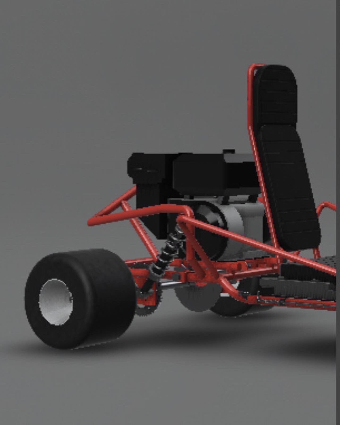 Kart Assembly Seat For Desk 3D print model_2