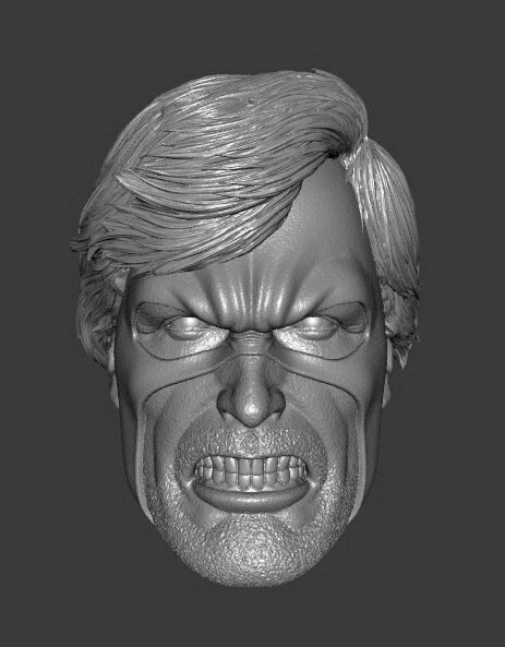 MARVEL CAPTAIN MARVEL CLASSICS EXPRESSIONS 3-PACK 3D print model_4