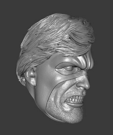 MARVEL CAPTAIN MARVEL CLASSICS EXPRESSIONS 3-PACK 3D print model_5