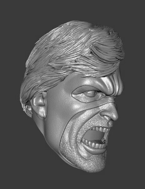 MARVEL CAPTAIN MARVEL CLASSICS EXPRESSIONS 3-PACK 3D print model_8