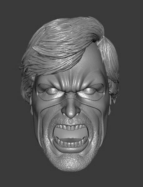 MARVEL CAPTAIN MARVEL CLASSICS EXPRESSIONS 3-PACK 3D print model_7