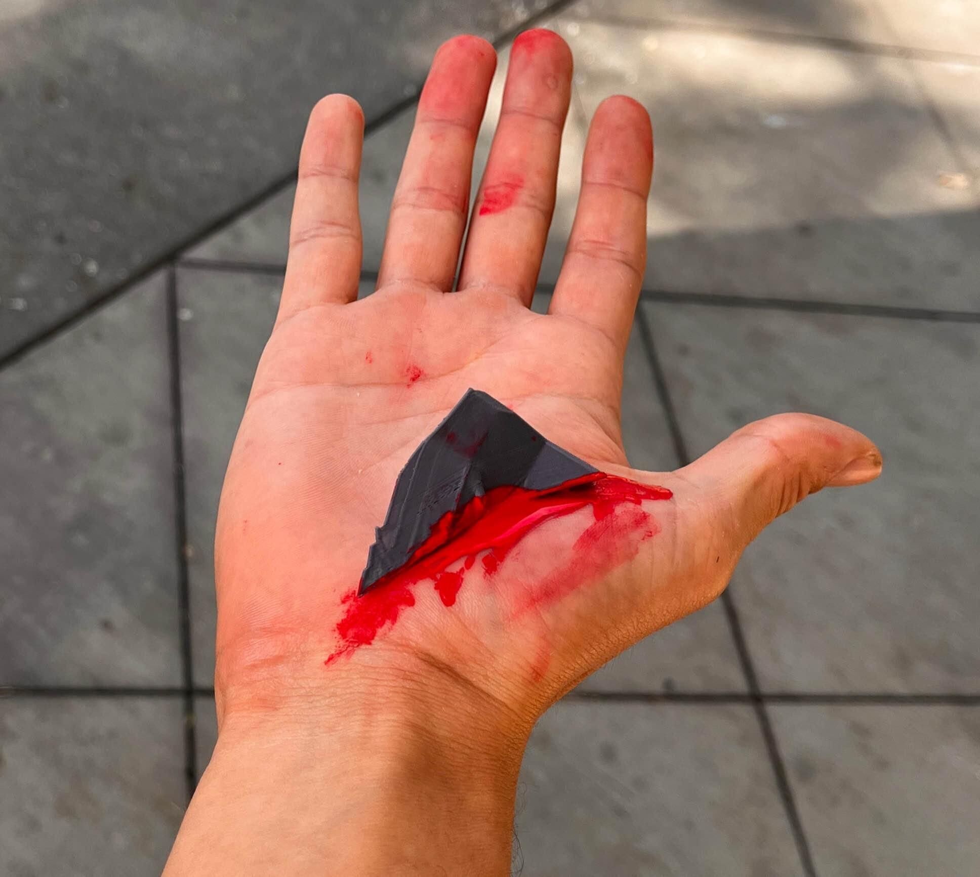 Shrapnel Costume Prop - 3D File 3D print model_4