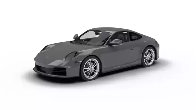Porsche 911 Carrera 2025 3d model  3D model