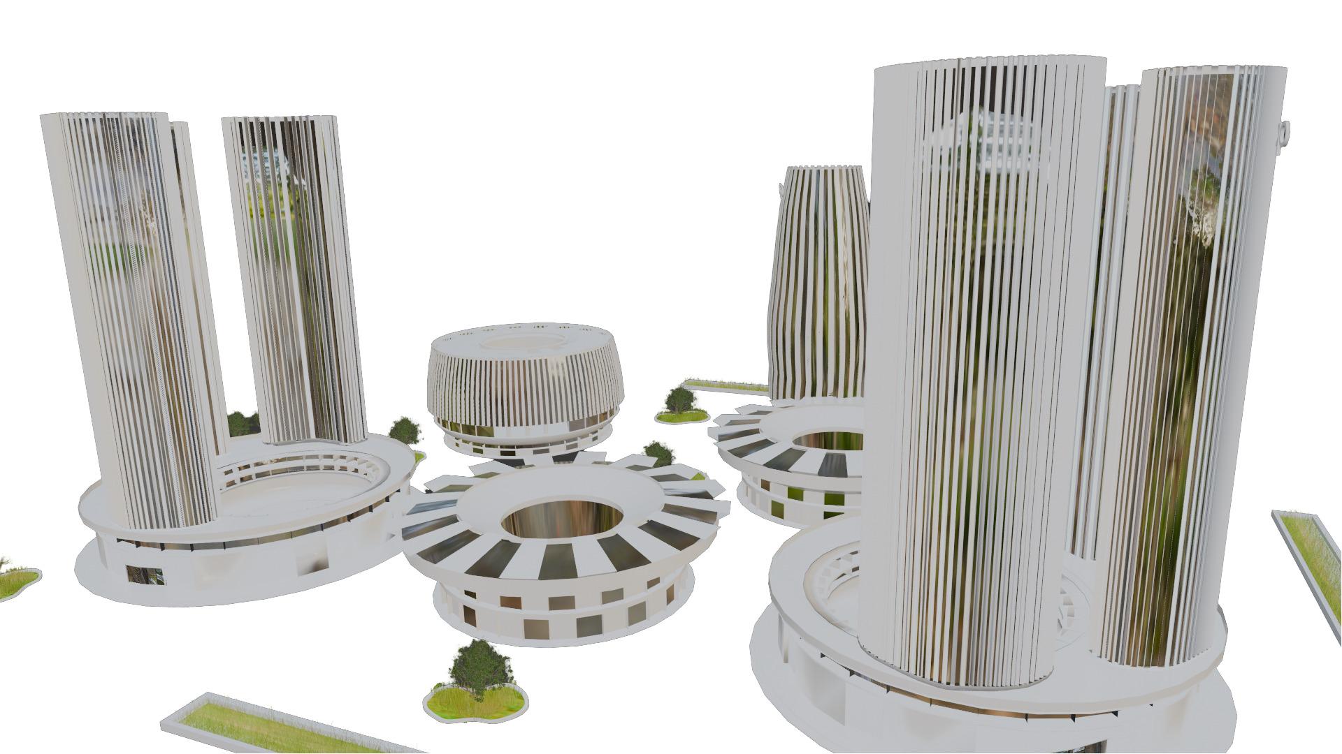 Oppo Headquarters in china 3D model_3