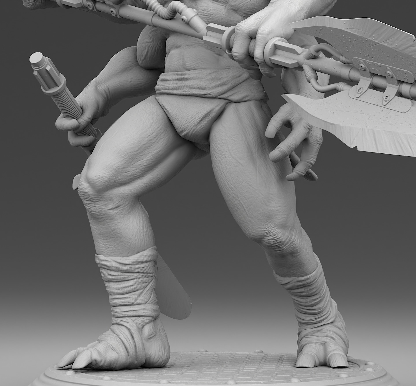 Cyclop is a fighter  3D print model_5
