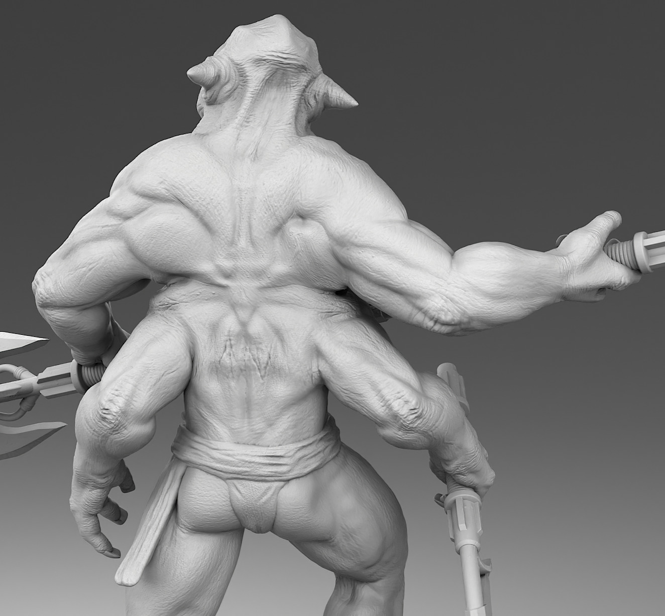 Cyclop is a fighter  3D print model_12