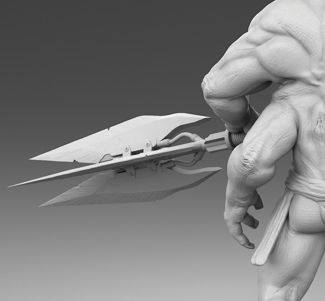 Cyclop is a fighter  3D print model_14