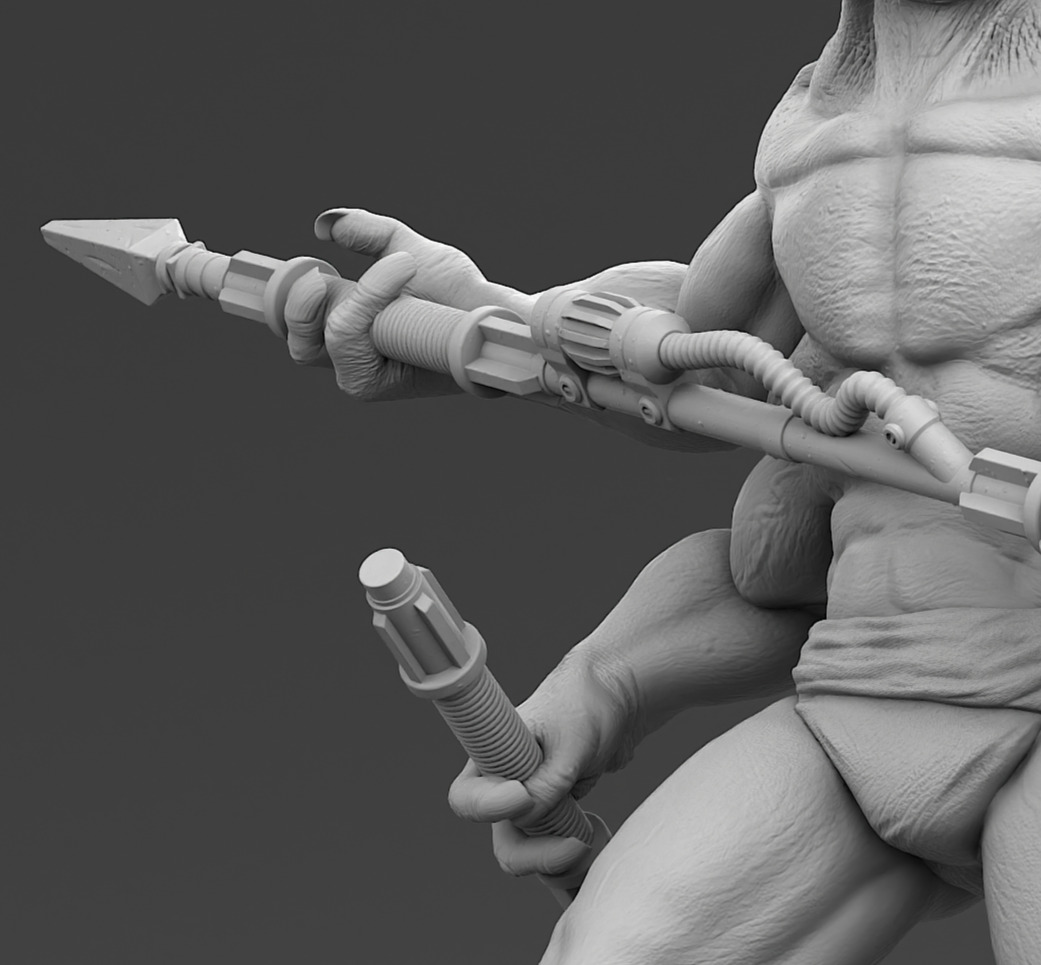 Cyclop is a fighter  3D print model_7