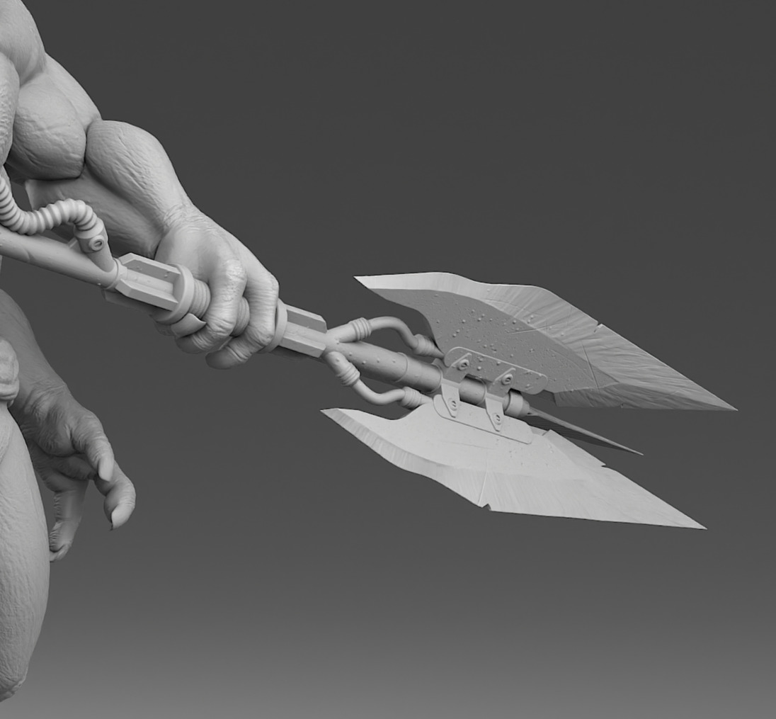 Cyclop is a fighter  3D print model_10