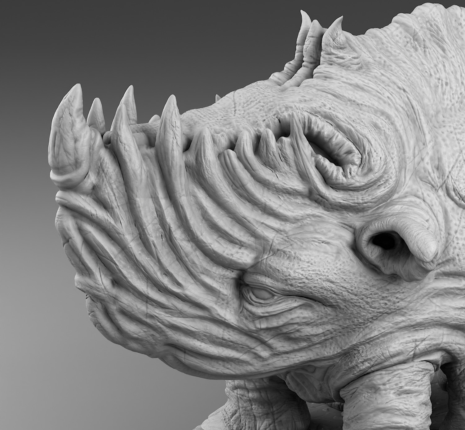 Whale walker 3D print model_8