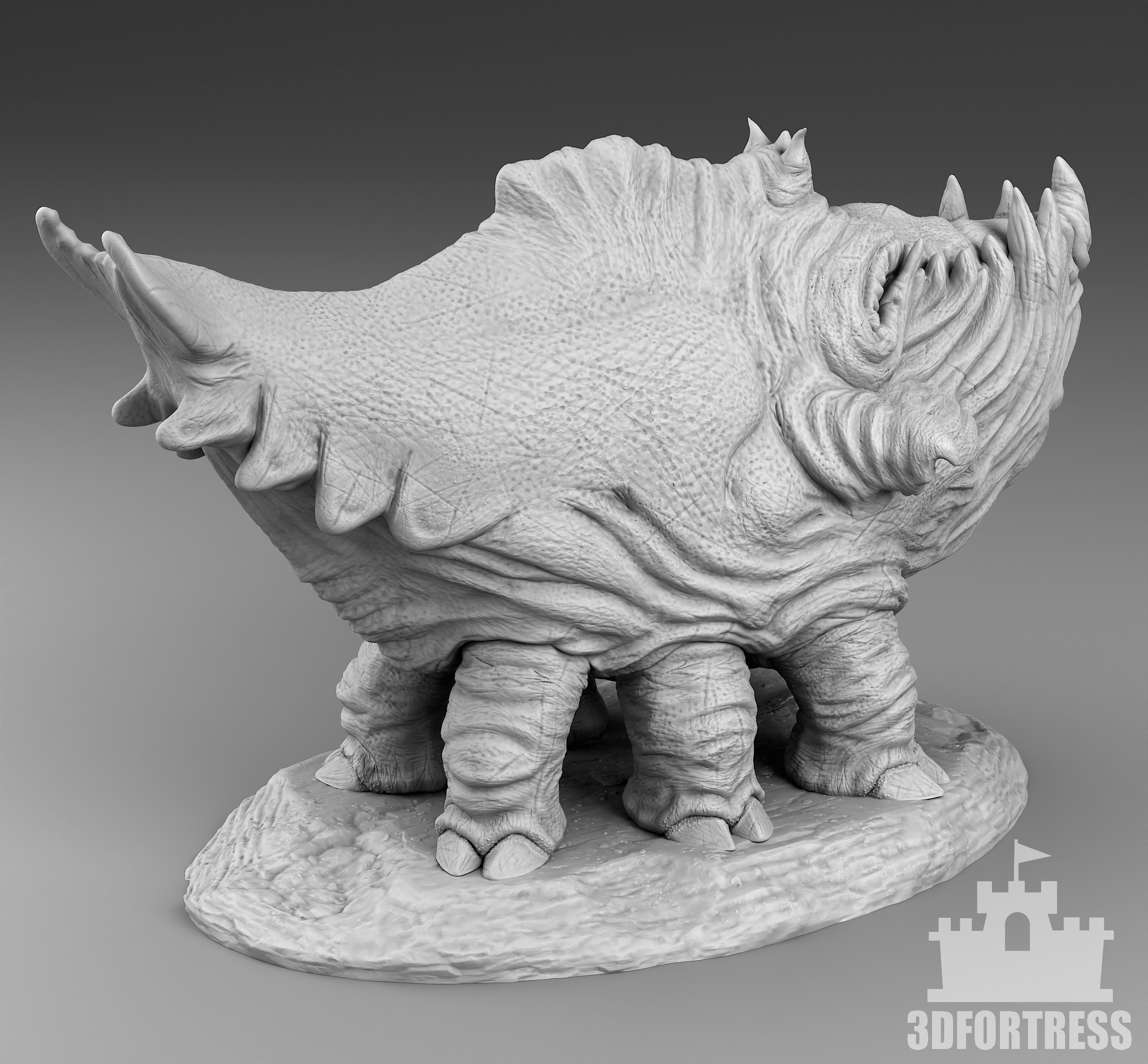 Whale walker 3D print model_1