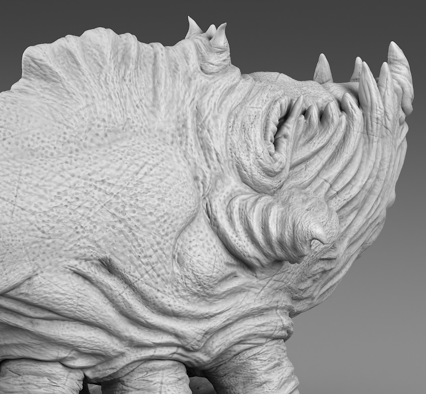 Whale walker 3D print model_10