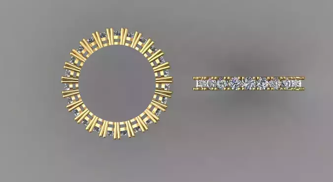 alliance ring 3D print model