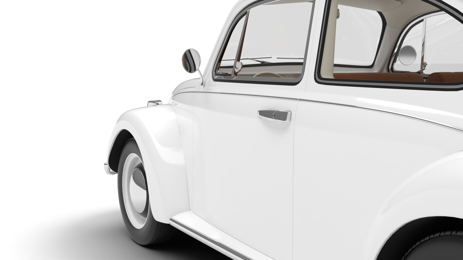 Volkswagen Beetle Type 1 1200 1965 3d model 3D model_17