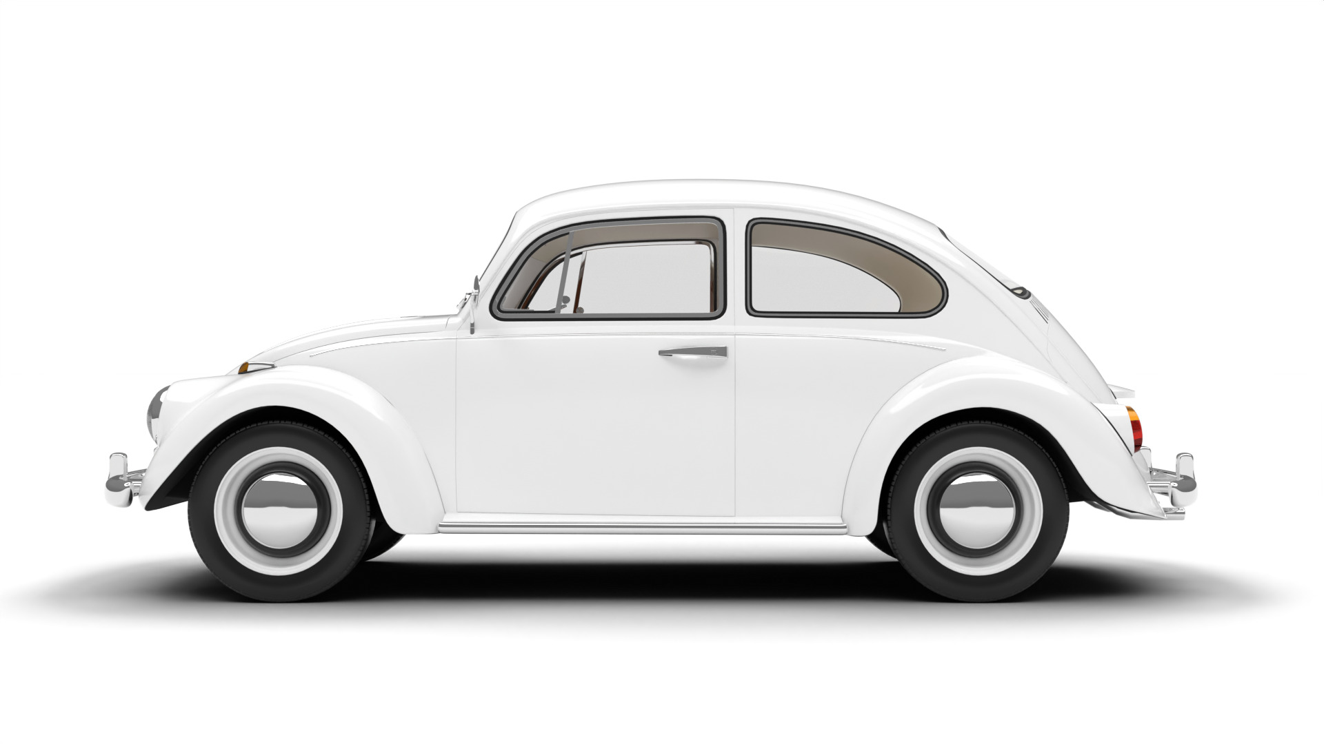 Volkswagen Beetle Type 1 1200 1965 3d model 3D model_12