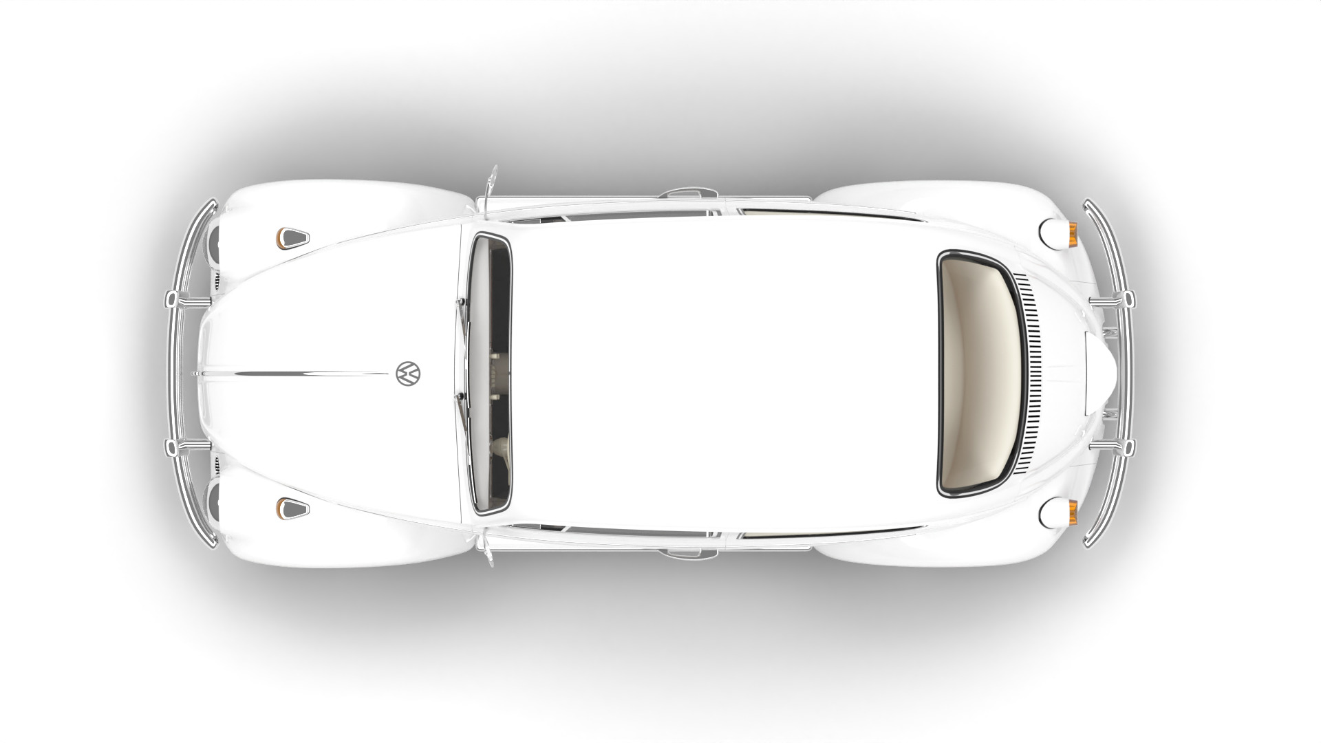 Volkswagen Beetle Type 1 1200 1965 3d model 3D model_15