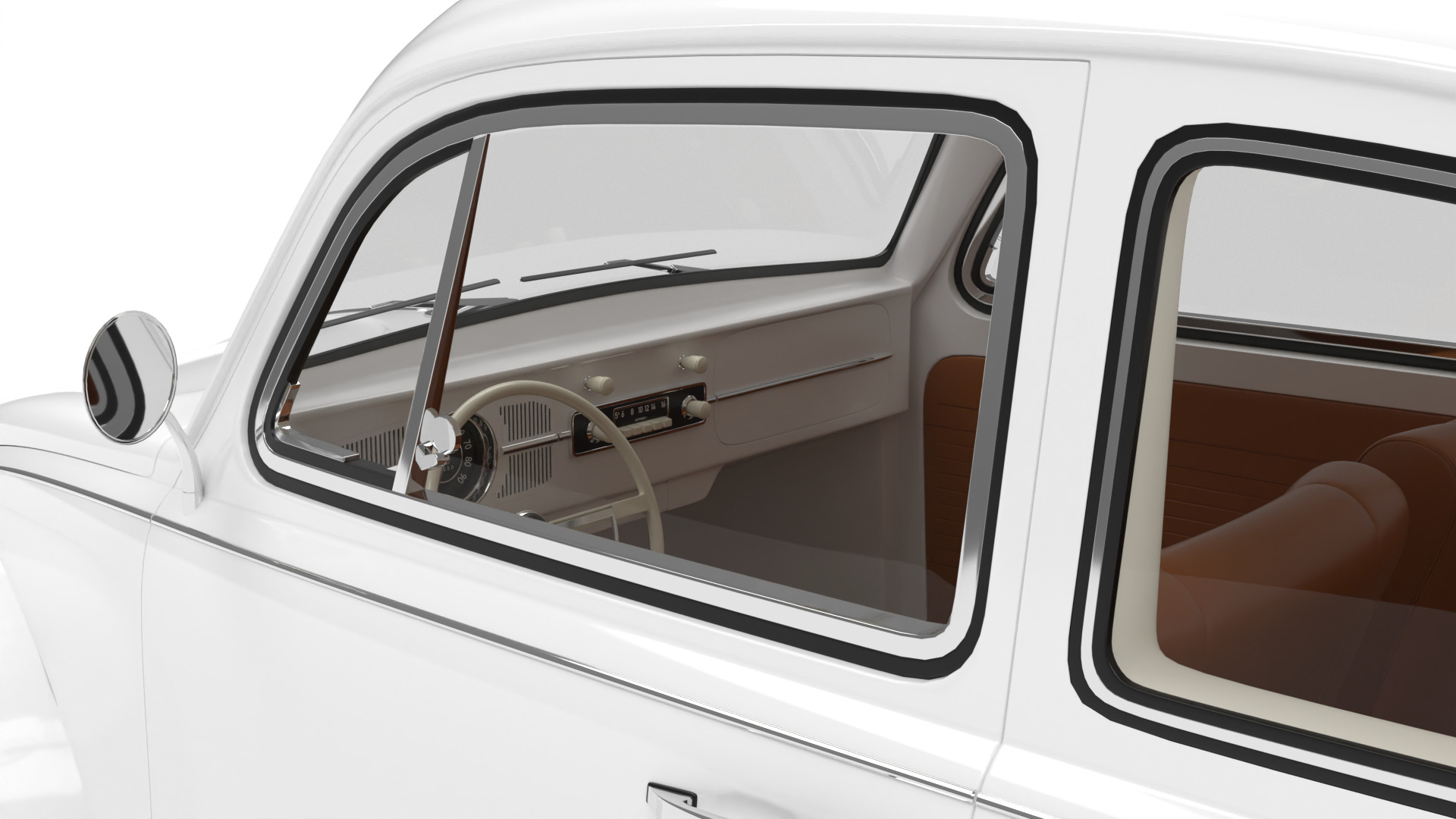 Volkswagen Beetle Type 1 1200 1965 3d model 3D model_20