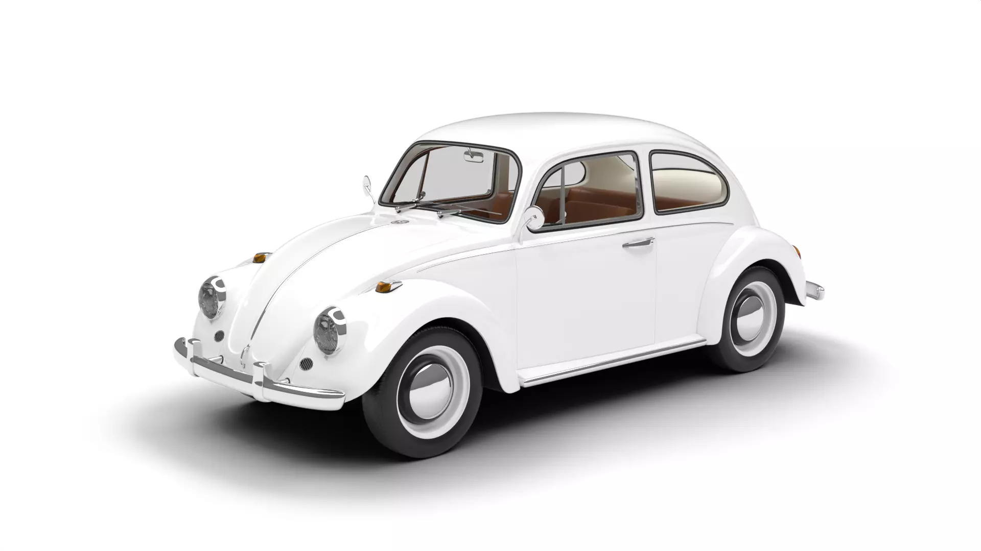 Volkswagen Beetle Type 1 1200 1965 3d model 3D model_0
