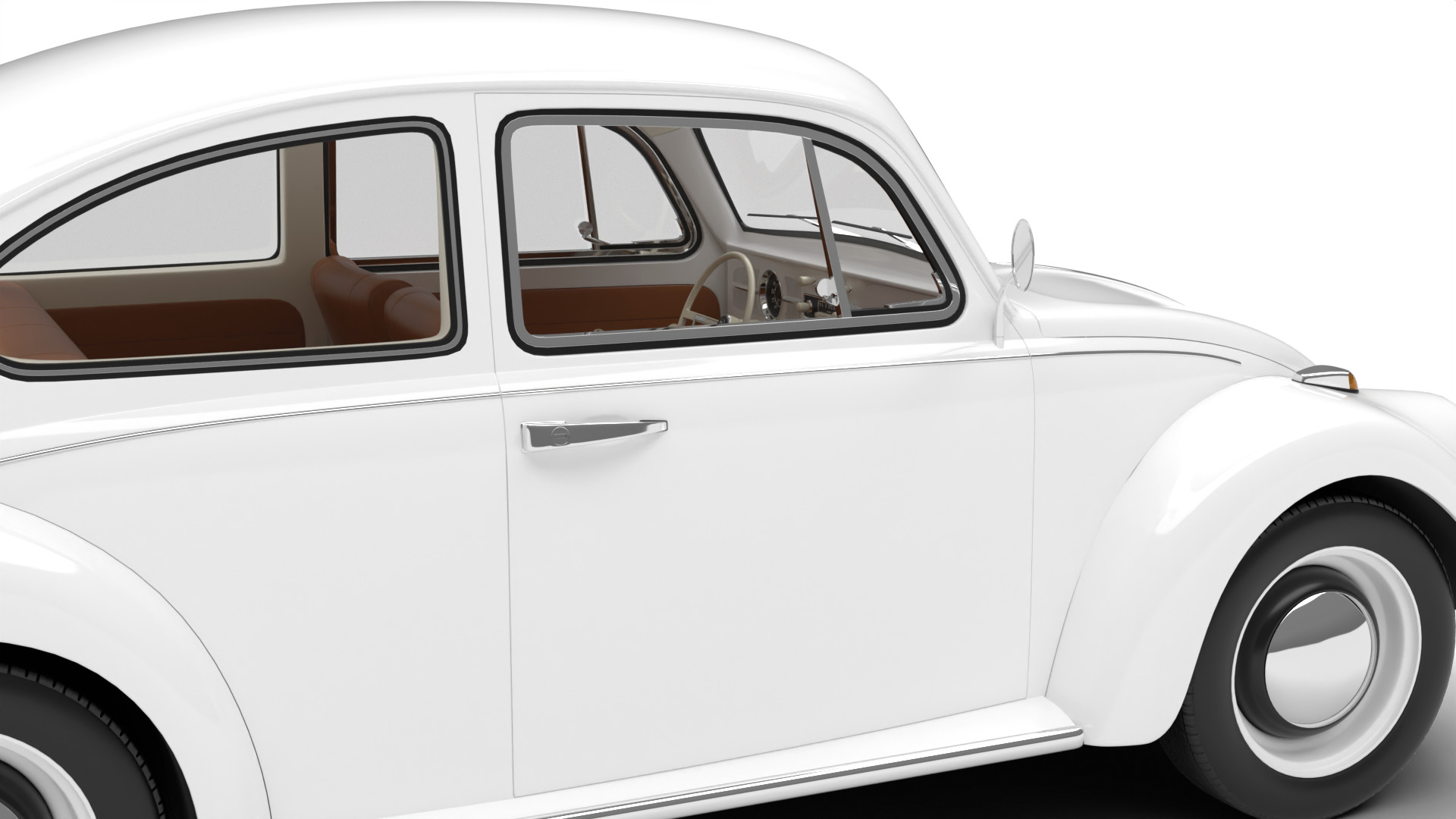 Volkswagen Beetle Type 1 1200 1965 3d model 3D model_9