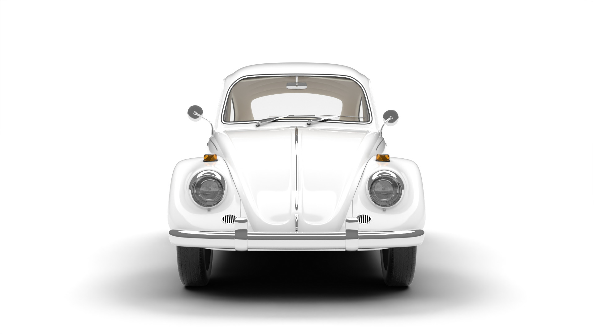Volkswagen Beetle Type 1 1200 1965 3d model 3D model_14
