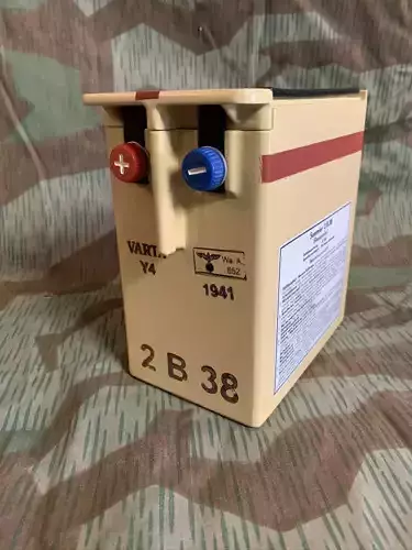 Replica of German battery Samler 2B38