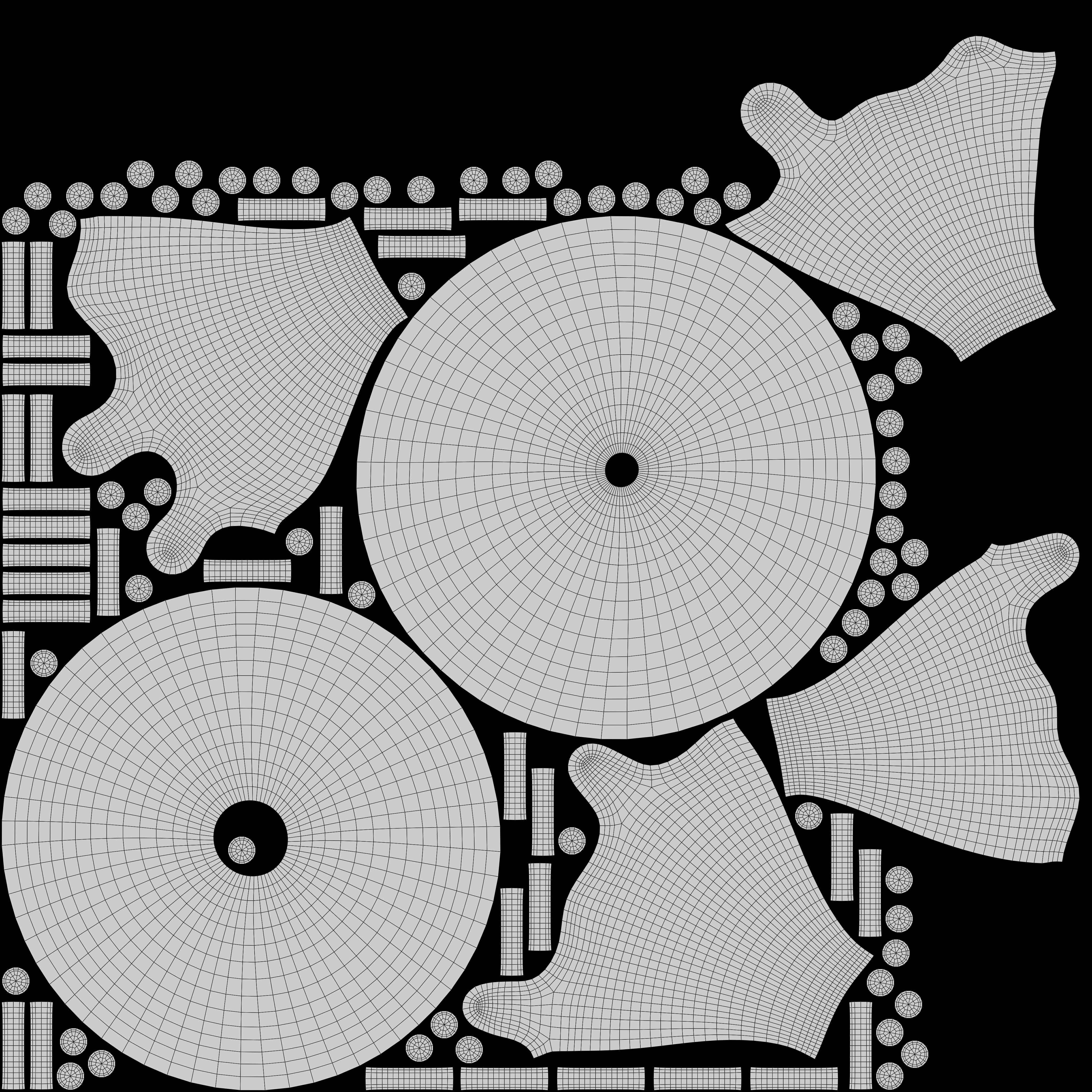 Donut with Marshmallows 3D model_6
