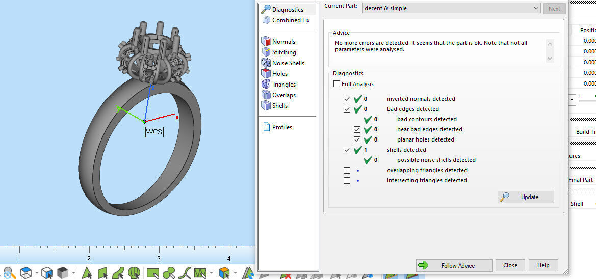 Simple and Decent ring  3D print model_13