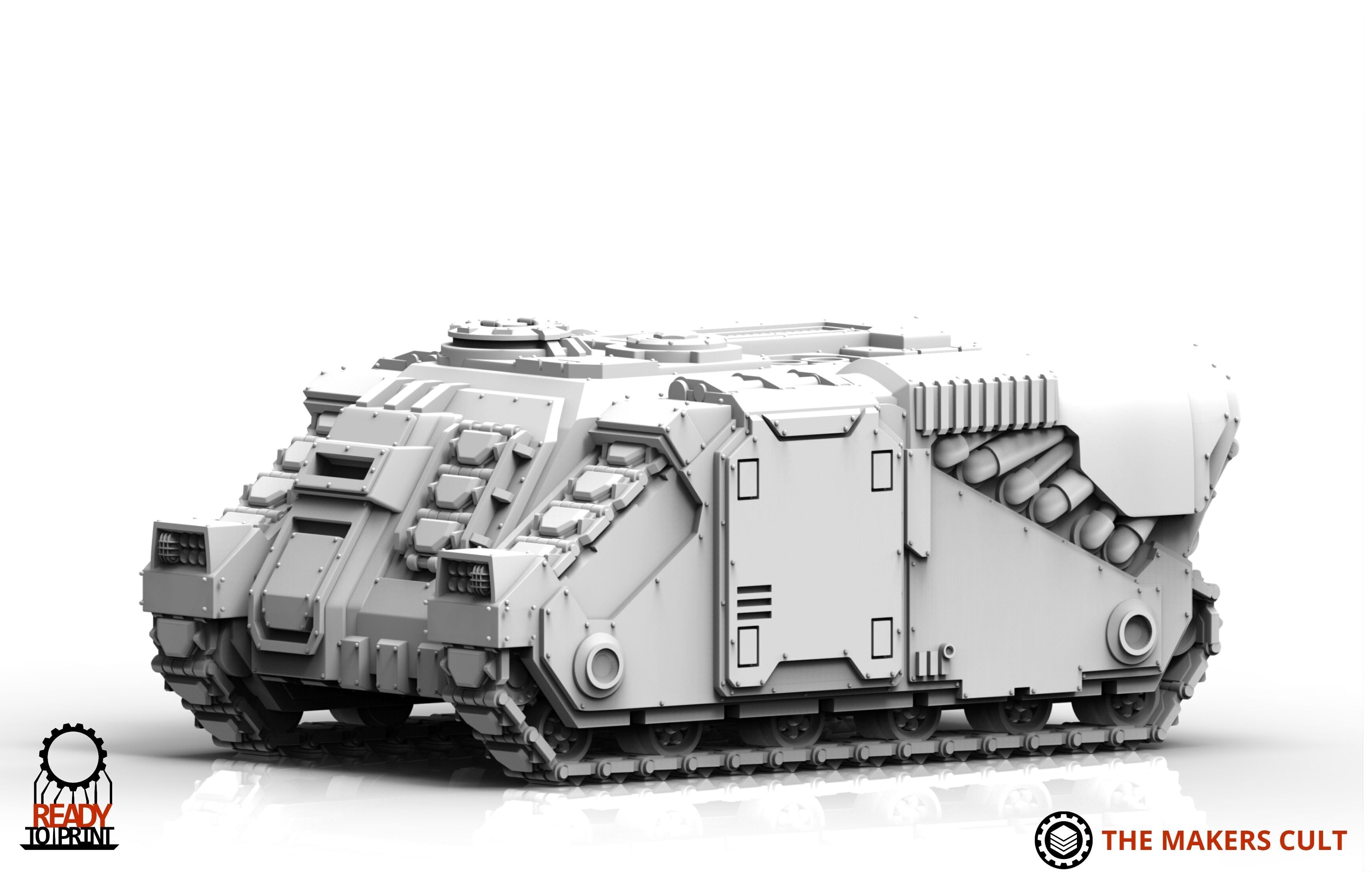 Obsidian Guard - Scarab APC 3D print model_9