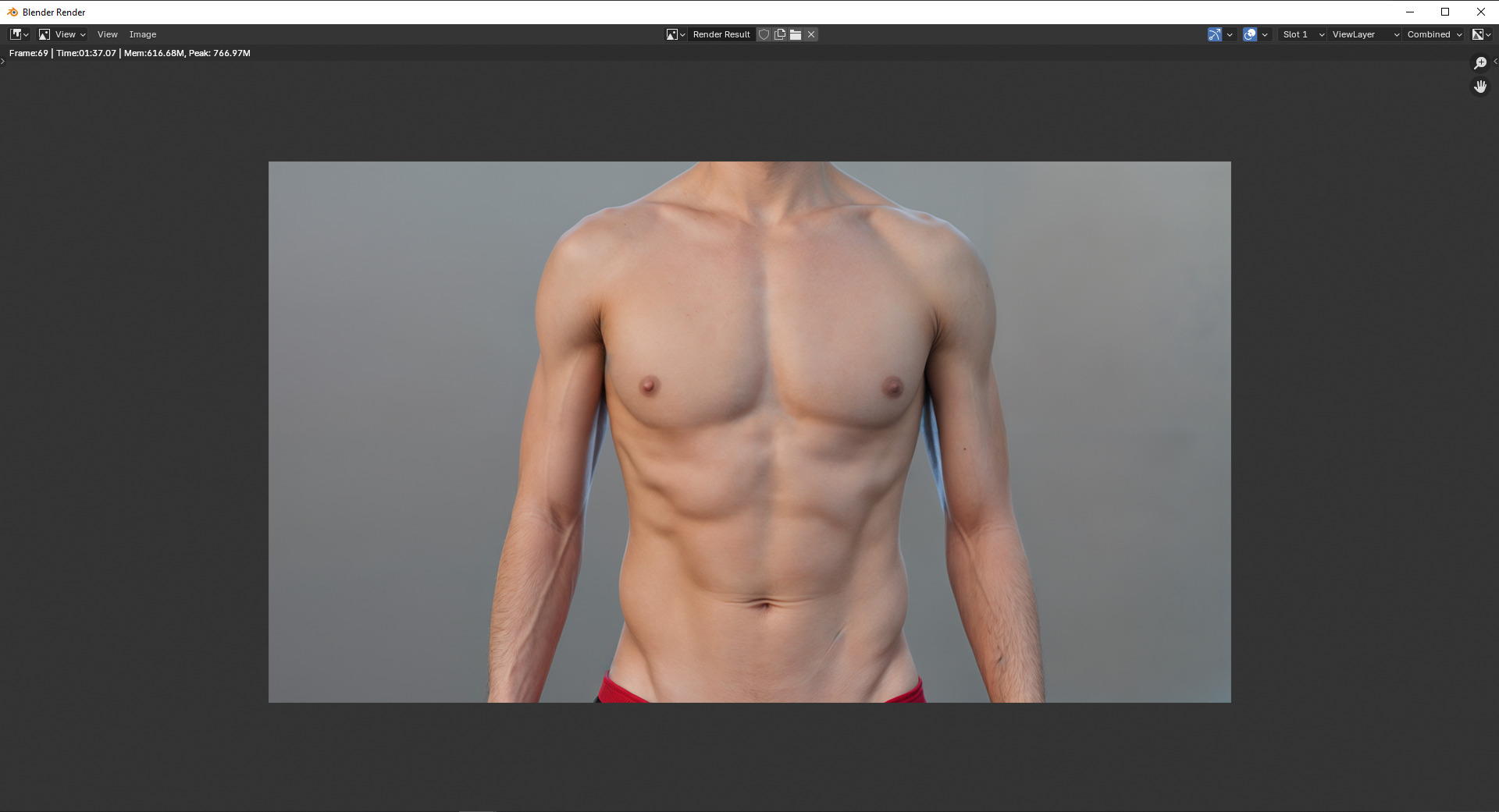 Dan 3D model 4K Low-poly 3D model_4