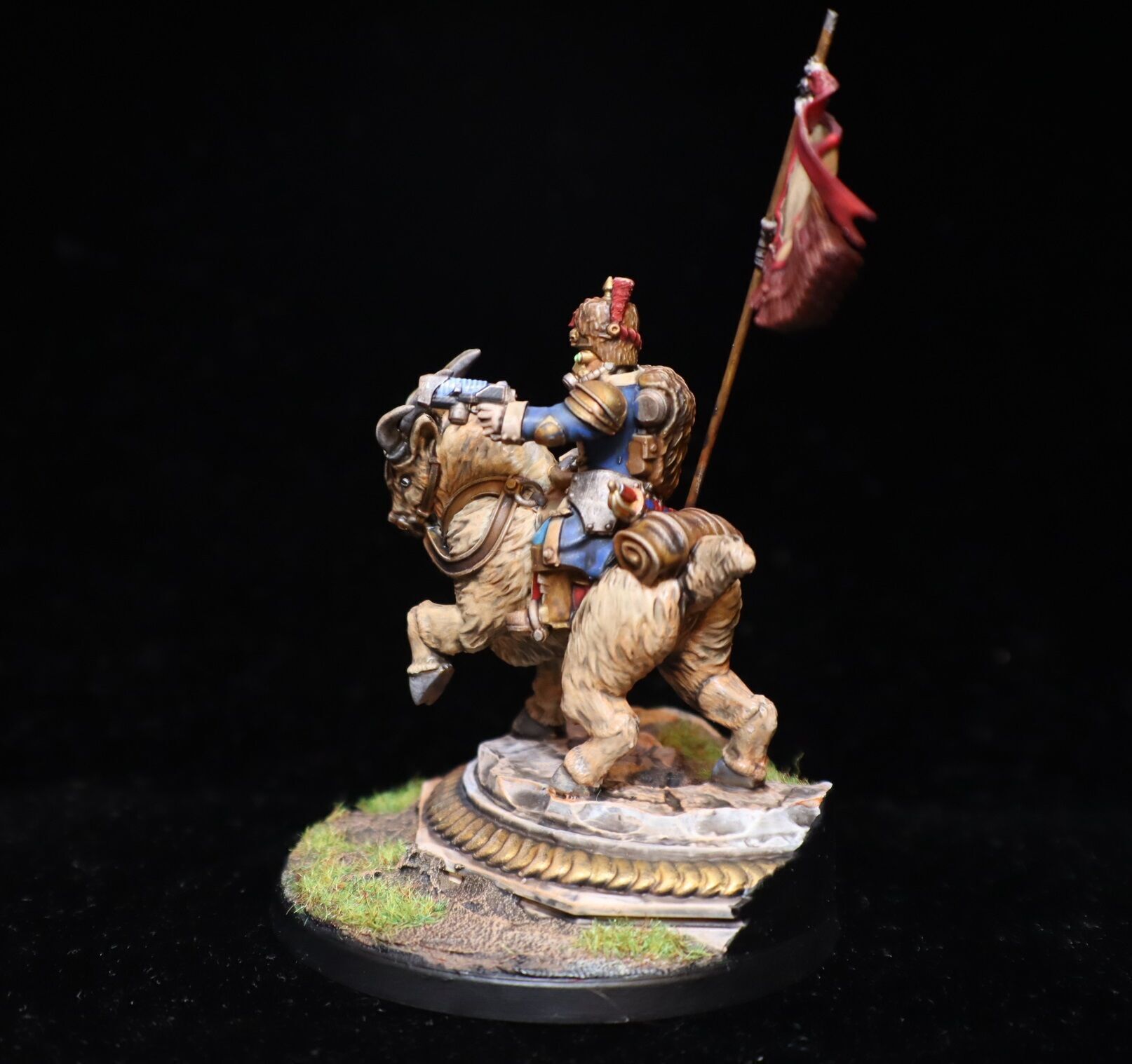 Primus Scions - Mounted Commander 1 3D print model_1