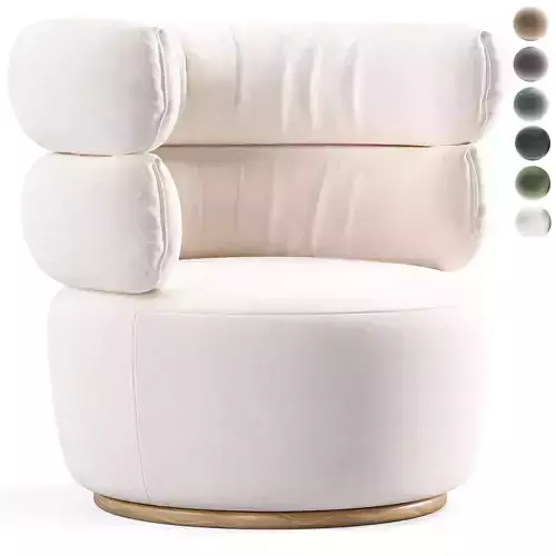 Julie Armchair Nicoline 3D model