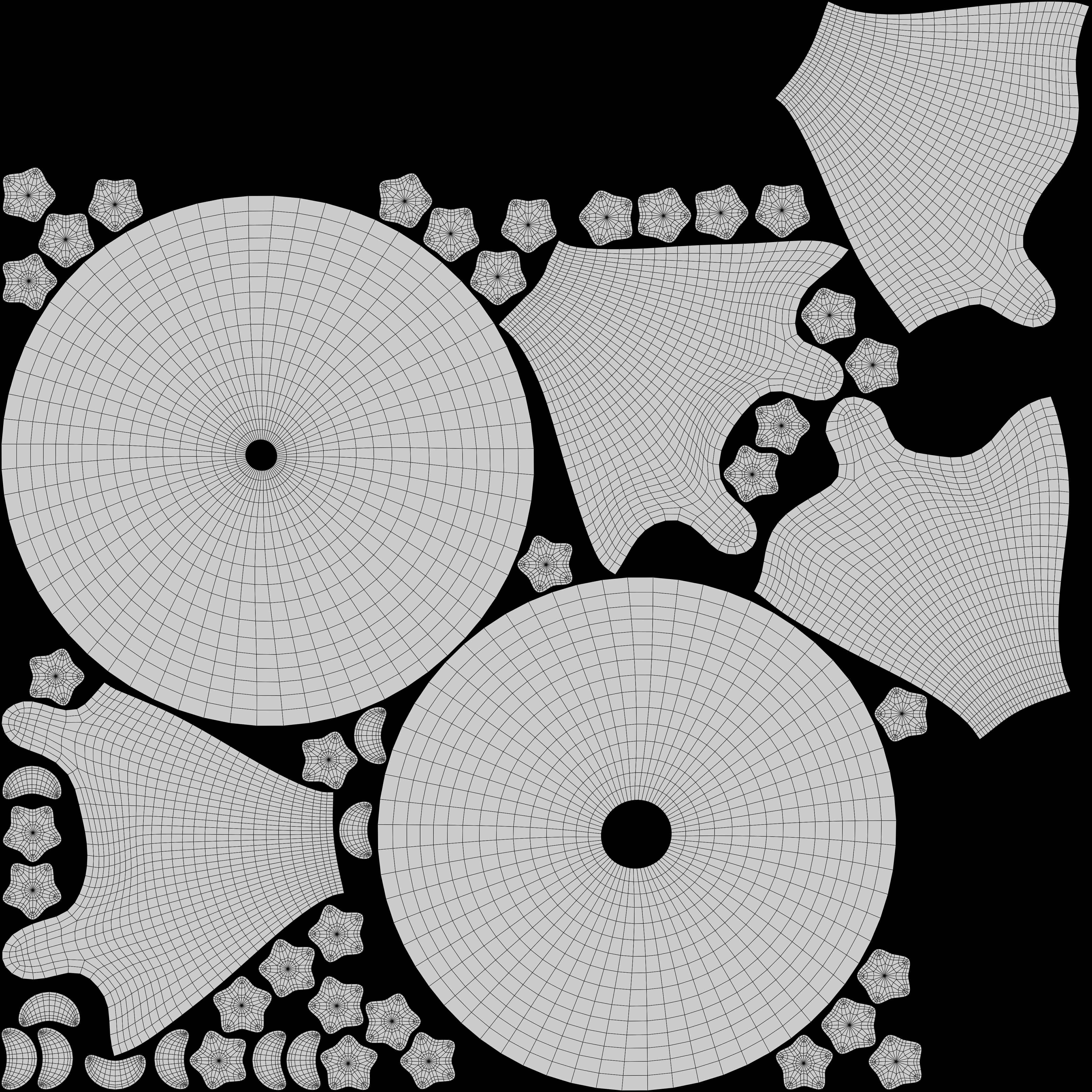 Donut with Star Sprinkles 3D model_6