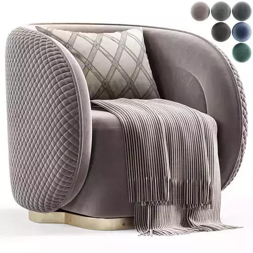 Velar Armchair 3D model