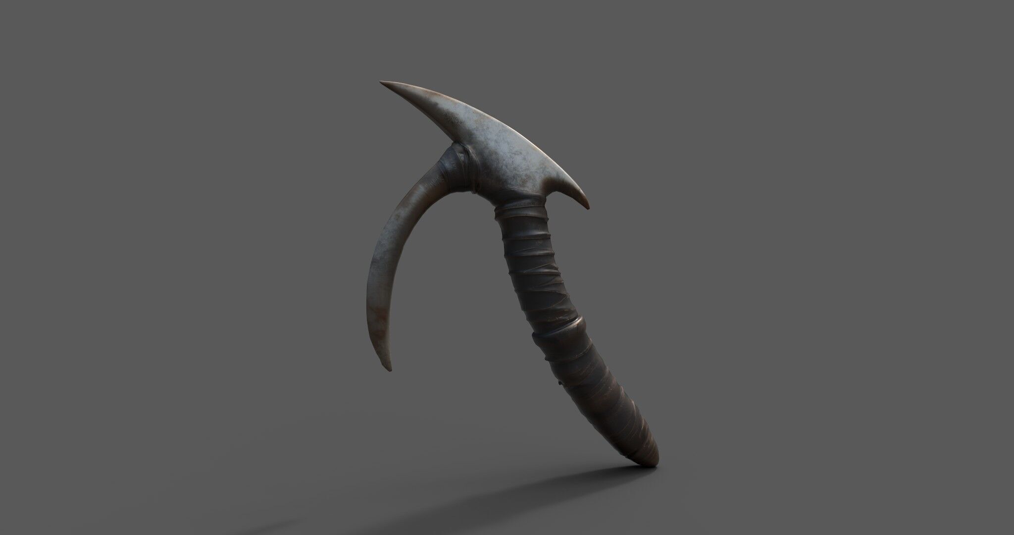 Stylized Bone Hook Game Ready 3D Asset Low-poly 3D model_34