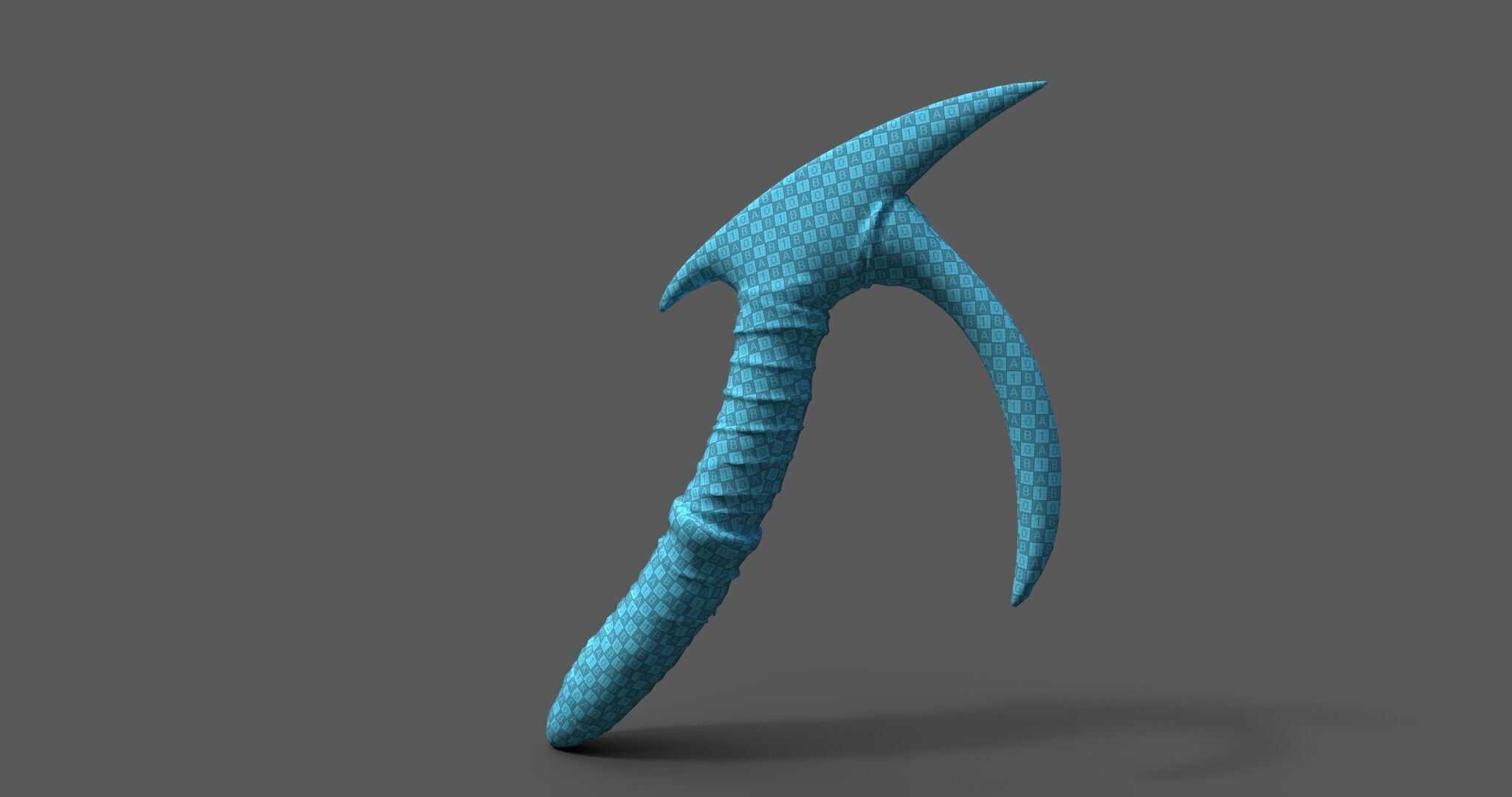 Stylized Bone Hook Game Ready 3D Asset Low-poly 3D model_27
