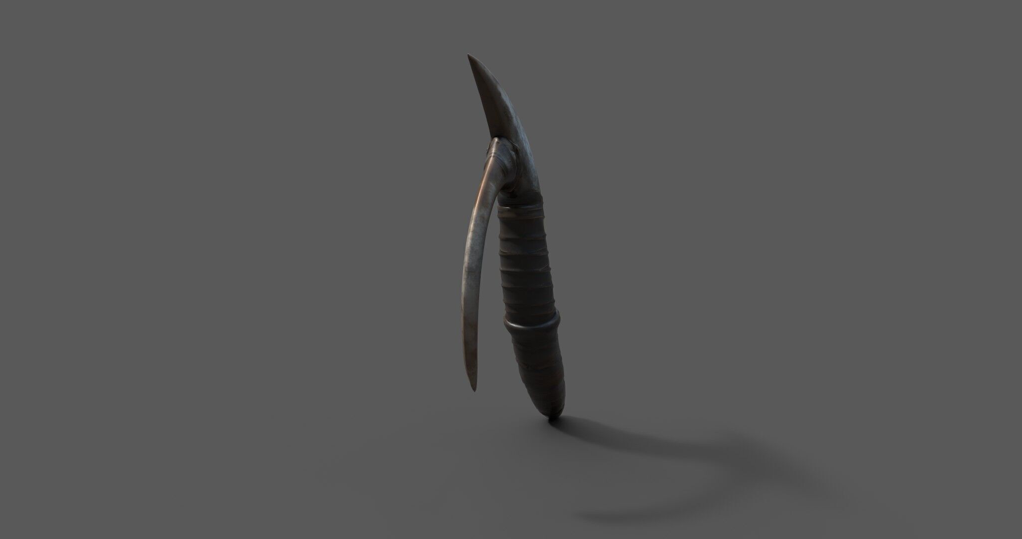 Stylized Bone Hook Game Ready 3D Asset Low-poly 3D model_30