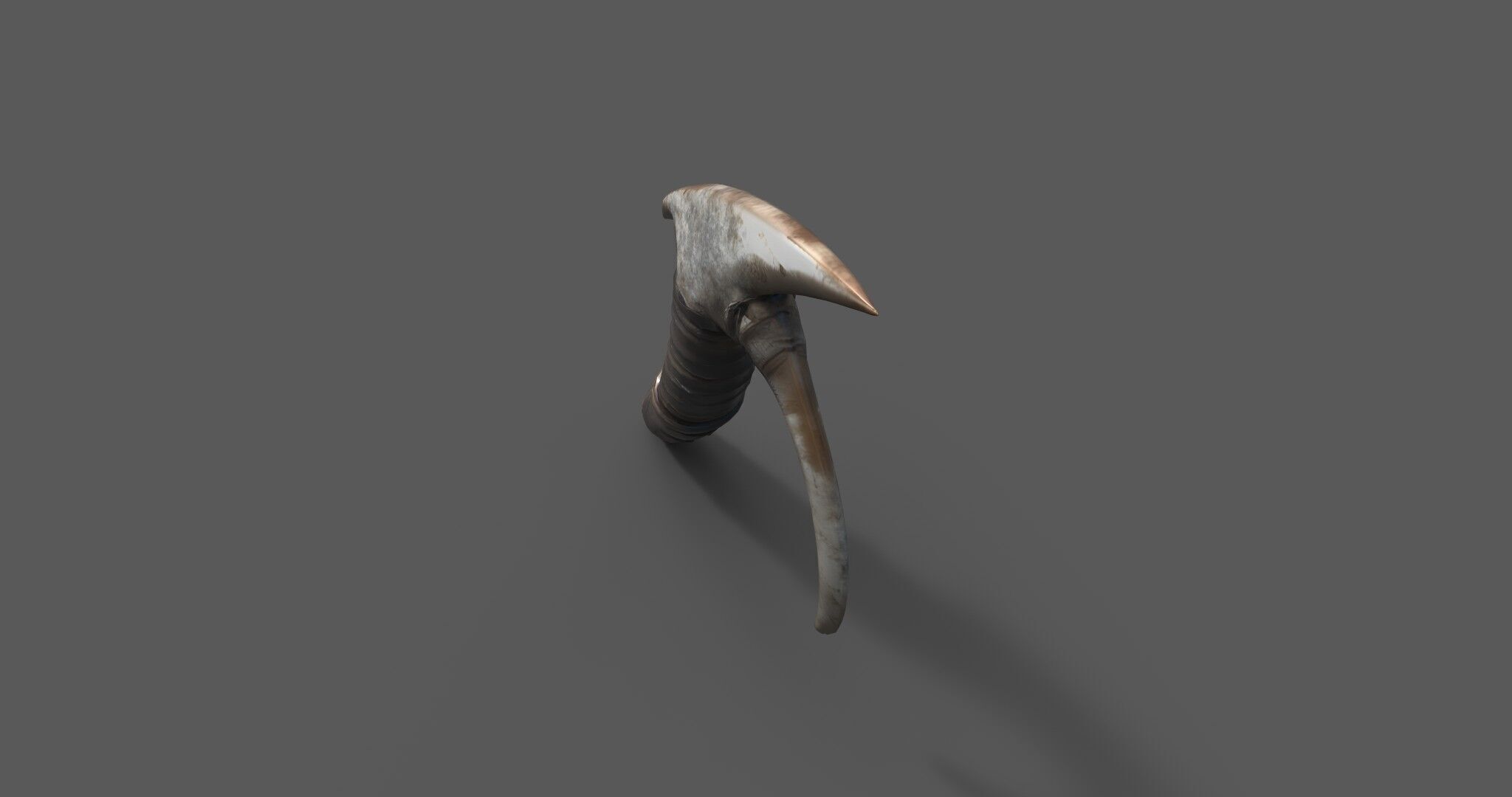 Stylized Bone Hook Game Ready 3D Asset Low-poly 3D model_12