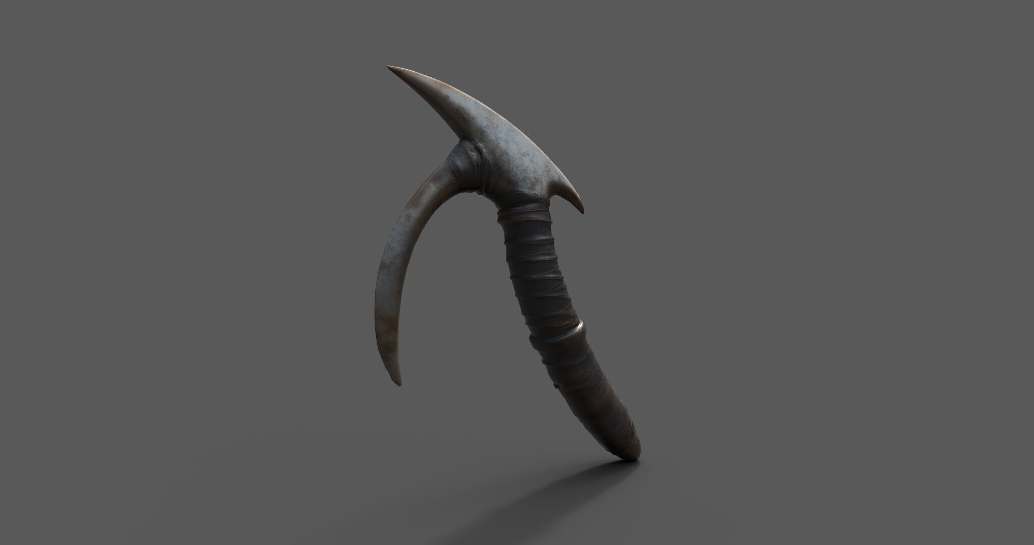 Stylized Bone Hook Game Ready 3D Asset Low-poly 3D model_33
