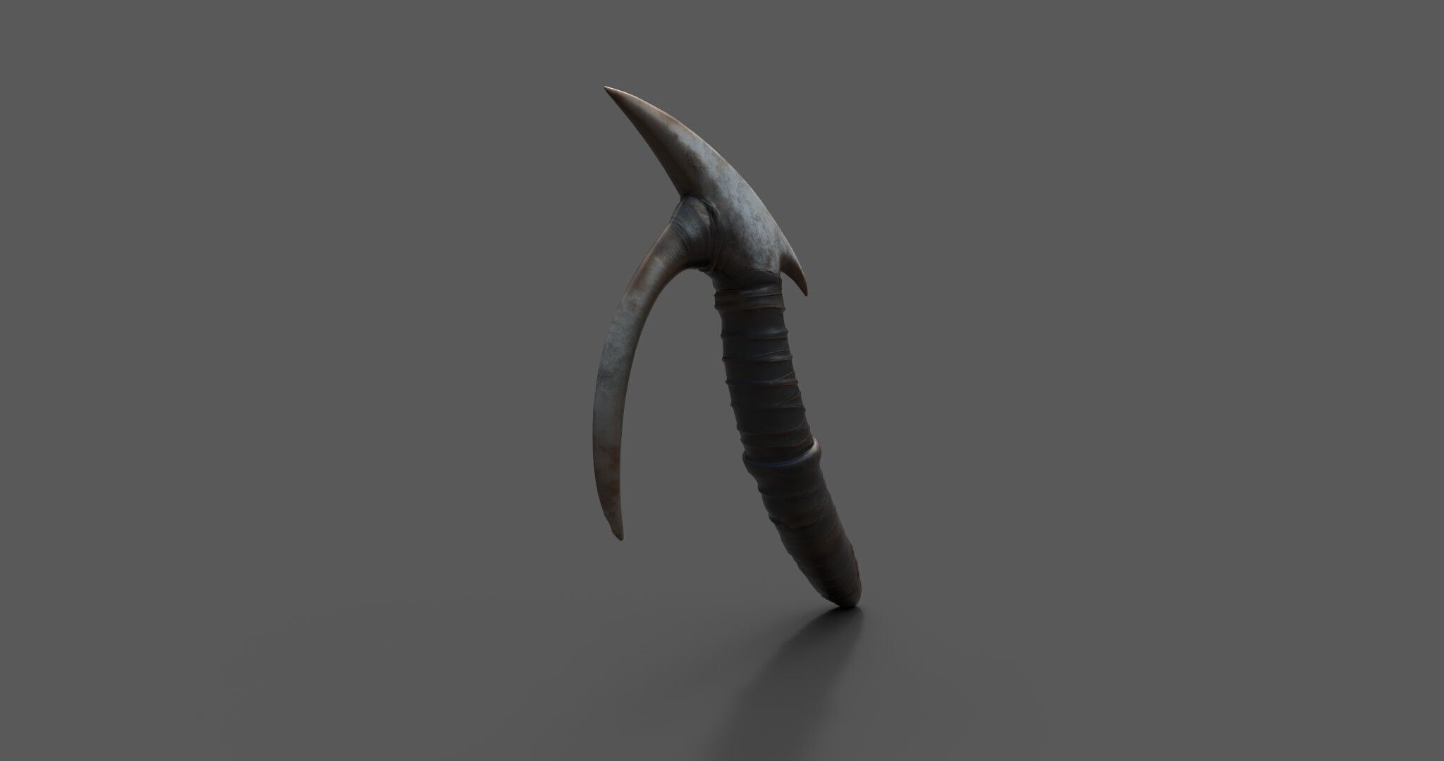 Stylized Bone Hook Game Ready 3D Asset Low-poly 3D model_31