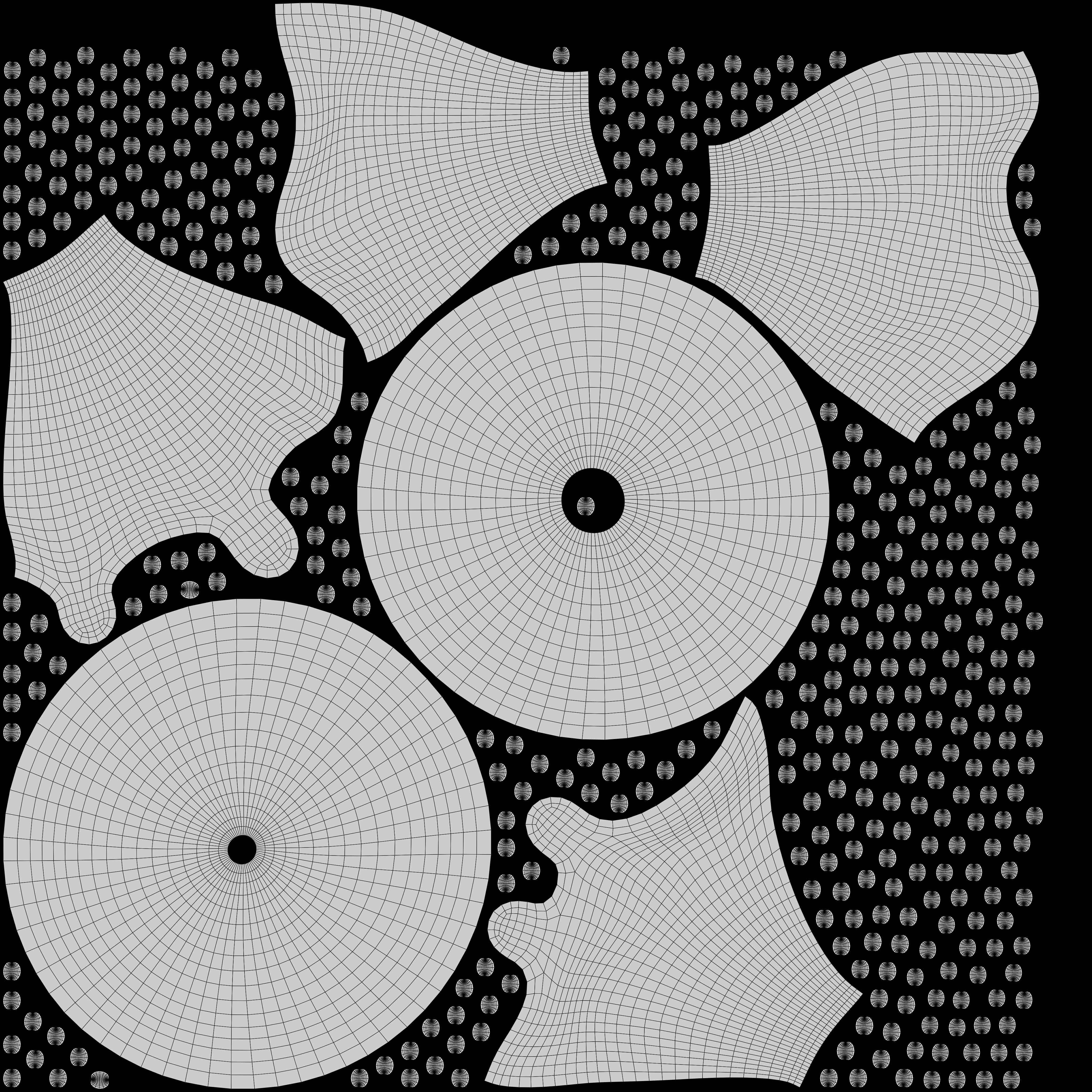 Yellow Donut with Sprinkles 3D model_6