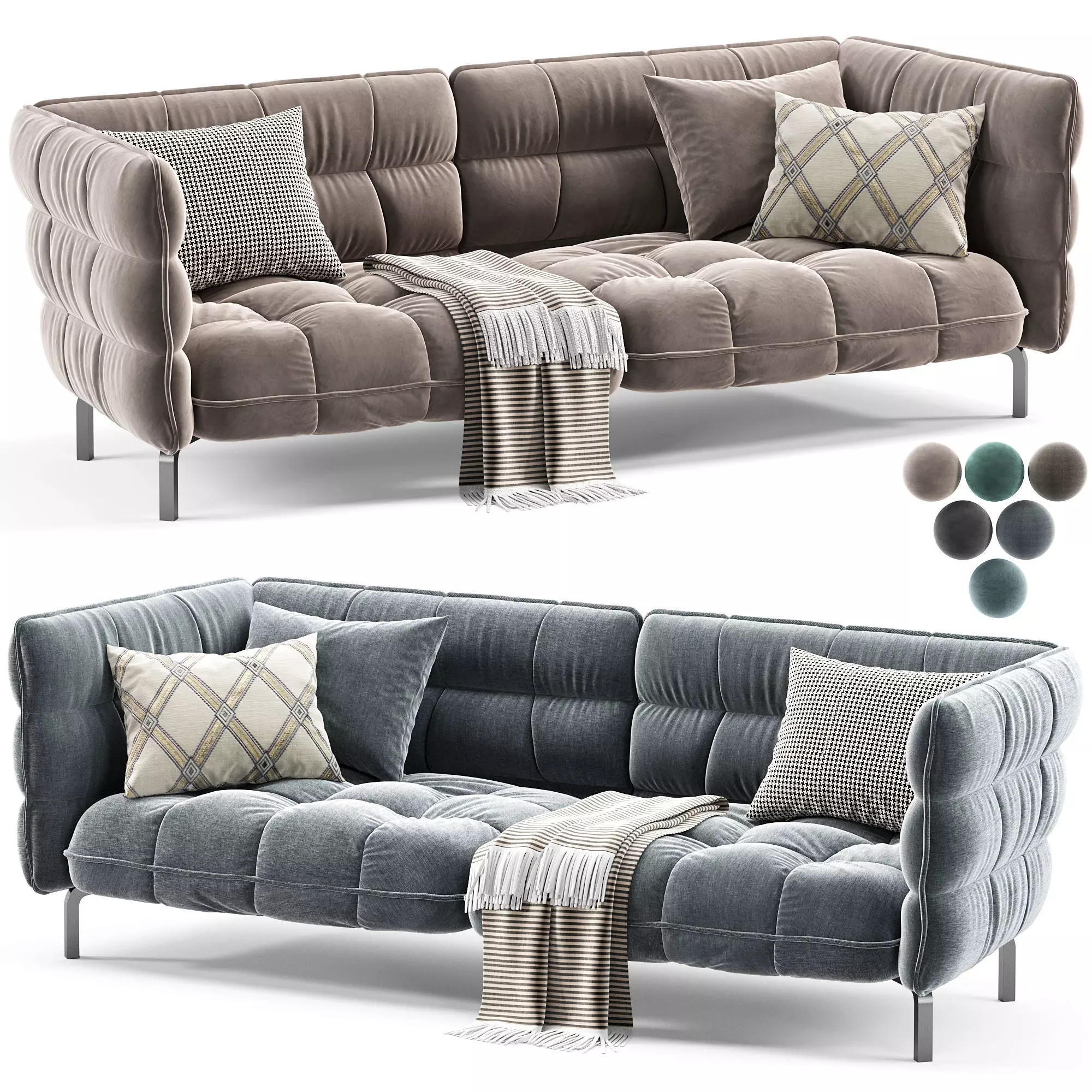 HUSK sofa 3D model_0